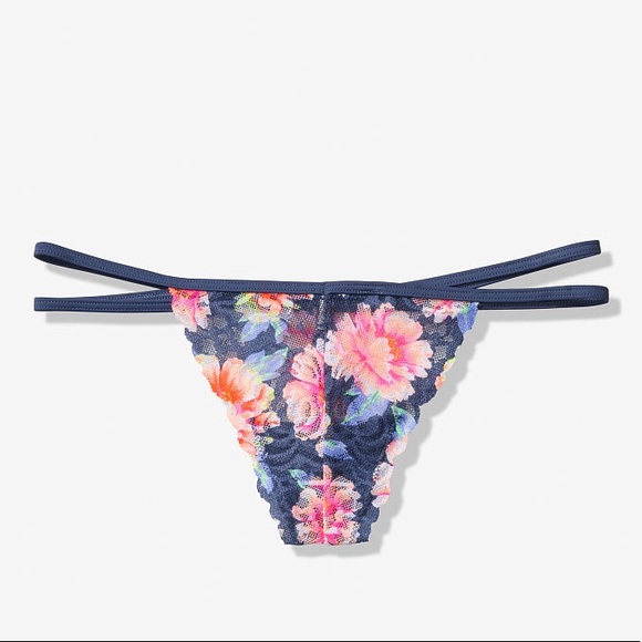CHOOSE YOUR SIZE New PINK by Victoria Secret Strappy Thong